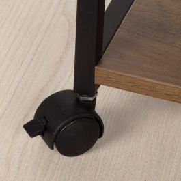 Estantería Max Home Hierro Madera MDF 3 Estantes 48 X 62 X 30 CM