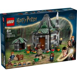 LEGO 76428 Harry Potter Cabaña de Hagrid: Una Visita Inesperada, set construible con minifiguras de Harry, Ron, Hermione y Hagrid +8 años