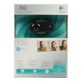 Logitech C310 Webcam HD 720p para Videollamadas y Fotos 5 MP con Micrófono RightSound y autoajuste RightLight 2