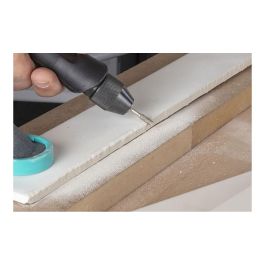 Wolfcraft Muelas de Diamante Cilíndricas Set 3 uds para Trabajos Finos en Materiales Duros