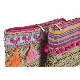 Bolso Hippie DKD Home Decor Multicolor Mimbre (26 x 4 x 20 cm) (2 Unidades) Bolso Hippie DKD Home Decor Multicolor Mimbre (26 x 4 x 20 cm) (2 Unidades)