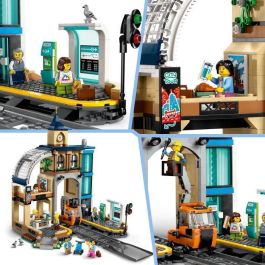 LEGO 60469 City Estación Central Set de Construcción de Juguete para Niños y Niñas, Edad Recomendada 7+ Años