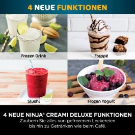 Ninja NC501EU Creami Deluxe Eismaschine Schwarz/Silber