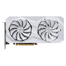 Vga ASRock Rx6600 Clw 8G (White),Amd,Rx6600,8Gb,Gddr6,128Bit,Hdmi+3Dp (2 Ventiladores)