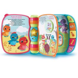 V-Tech 80-166777 Libro Interactivo Musical Primeras Canciones con Sonidos de Instrumentos y Melodías Español +6 Meses