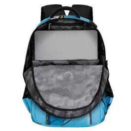 Karactermania Mochila PRODG Run. Plus FAN Eye 44x34x21 cm, Gran Capacidad, 3 Compartimentos, Repelente a Líquidos, Azul