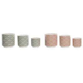 Macetero Urban DKD Home Decor Rosa Azul Celeste 14 x 14 x 14 cm Set de 3 (8 Unidades) Precio: 92.50000001. SKU: B1AYYML4YP