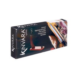 Kinvara Jamonero Ancho Natural Madera Pino 37.5x5.5x16.5 cm (Set de 6)