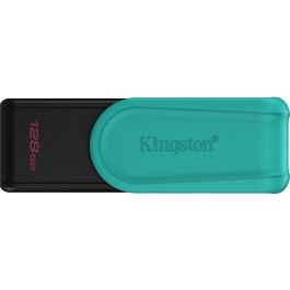 Kingston DTXS/128GB Pendrive 128GB DataTraveler Exodia S USB 3.2 Gen 1 Turquesa con Tapón Giratorio