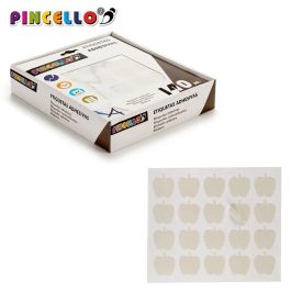 Etiquetas Adhesivas 22X49Mm Manzanas 7P Pincello (120 Unidades) Etiquetas Adhesivas 22X49Mm Manzanas 7P Pincello (120 Unidades)