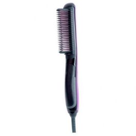 Cepillo para el Pelo con Placas Cerámicas Jocca 6018/ Negro Morado