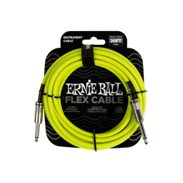 Cable Eb Instrumento Flex Jack-Jack Ss 6 M - Verde Cable Eb Instrumento Flex Jack-Jack Ss 6 M - Verde