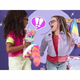 Hasbro HASG0668FA0 Furby DJ Furby, Peluche Electrónico Interactivo Arcoíris con Música, Luces, Movimientos y Juegos (Francés)