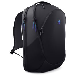 Dell Mochila Alienware AW7825P para Portátil de hasta 18 Pulgadas, Protección Premium, Diseño Gaming Sostenible, Negro Monocromo