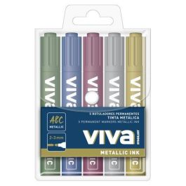 Rotulador Permanente Molin Metalico Surtidos Blister De 5 Precio: 5.79000004. SKU: B1ARV7S92H