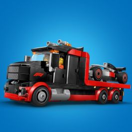 LEGO City Camión Exposición F1 con Coche de Carreras Audi F1 60493 - Set de Construcción