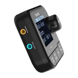 Telestar 5100001 TOP CAR 1 - Radio Coche Digital DAB+ con Bluetooth 5.0, Pantalla LCD 2.3", USB, Lectura MicroSD y Puerto 3.5 mm