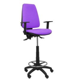 Taburete Piqueras Y Crespo Elche S Brazos Regulables Ergonomico Mecanismo Asincro Regulable En Altura Aro Reposapies Cromado Ruedas Nailon Asiento Y Respaldo Tapizados Bali Lila Precio: 304.50000053. SKU: S5704275