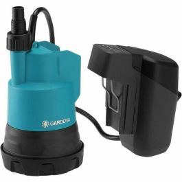 Gardena 2000/2 18V P4A Bomba de evacuación de Agua Limpia con batería Li-ion 2.5Ah y cargador. Caudal 2000 l/h, 2.0 bar, 3 modos. Precio: 146.7900005. SKU: B162C8XTGM