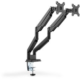 Digitus DA-90395 Soporte para 2 Monitores hasta 32" y 9kg con Resorte de Gas