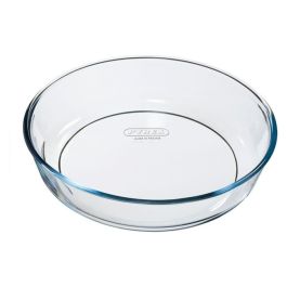 PYREX Molde de Vidrio Transparente 26 cm - Clásico, Resistente a Horno 300°C, Microondas y Lavavajillas