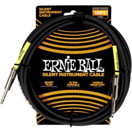 Cable Eb Instrumento Silent Jack-Jack Ss 3 M - Negro Cable Eb Instrumento Silent Jack-Jack Ss 3 M - Negro