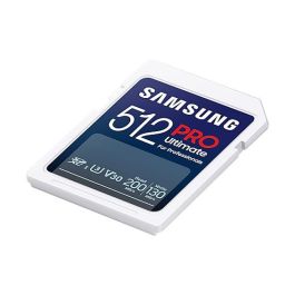 Samsung Tarjeta MicroSDXC 512GB XC PRO Ultimate U3 V30 Lectura 200MB/s Escritura 130MB/s MB-SY512SB/WW