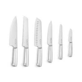 Juego de Cuchillos de Cocina y Soporte Smeg KBSF02PB Juego de Cuchillos de Cocina y Soporte Smeg KBSF02PB
