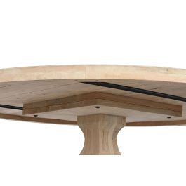 DKD Home Decor Mesa Redonda Comedor Tradicional Mango Natural 150 x 76 x 150 cm