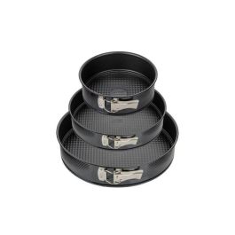 Zenker ZEN1703290471805 - Juego de 3 Moldes Redondos Desmontables de Metal Negro, 20, 24 y 28 cm Precio: 43.88999967. SKU: B13VVWW7VJ