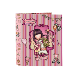 Carpeta de anillas Gorjuss Carousel Salmón A4 27 x 33 x 6 cm Precio: 5.50000055. SKU: S4306597