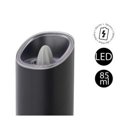 Salero y Pimentero Eléctrico Kinvara con Luz LED, Molino Cerámico - 5.2x20.3x5.2 cm, Negro (12 Unidades) Salero y Pimentero Eléctrico Kinvara con Luz LED, Molino Cerámico - 5.2x20.3x5.2 cm, Negro (12 Unidades)