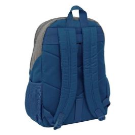 Mochila Escolar Munich Street Azul Gris 32 x 44 x 16 cm