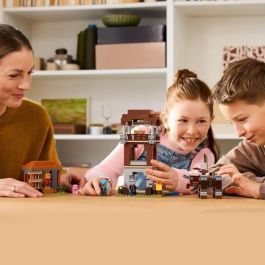 LEGO Minecraft 21278 Puesto de saqueadores y el Devastador - Juego para niños de 9 años en adelante LEGO Minecraft 21278 Puesto de saqueadores y el Devastador - Juego para niños de 9 años en adelante