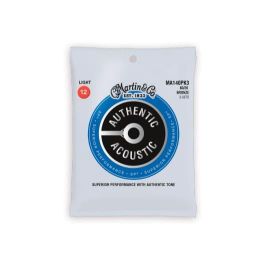 Juego Acústica Authentic Sp Bronze 80/20 Light 12-54 (Pack 3) Precio: 20.50000029. SKU: B189F2ZTTP