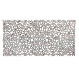 Cabecero de Cama DKD Home Decor Blanco Natural Madera Madera MDF 160 x 3,5 x 80 cm