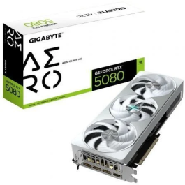 Gigabyte Tarjeta Gráfica GeForce RTX 5080 AERO OC 16GB GDDR7 PCI-E 5.0 GV-N5080AERO OC-16GD Precio: 3478.49999948. SKU: B1E6KW5D6H