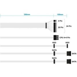 Aisens ASPC-500ATX-SEO Fuente de Alimentación ATX 500W Ventilador 12cm