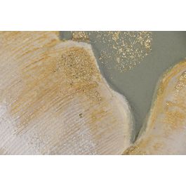 DKD Home Decor Cuadro Tropical Verde Beige 3 x 100 x 100 cm (2 Unidades)