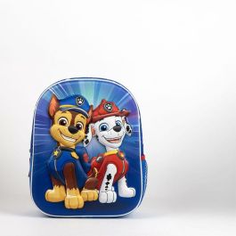 Mochila Escolar The Paw Patrol Azul 25 x 31 x 10 cm