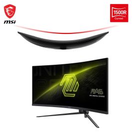 MSI MAG 345CQRDE Monitor Curvo 34" UWQHD 180Hz VA 1ms Negro