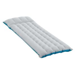 Intex Colchón Inflable de Camping para 1 Persona Gris, Vinilo Laminado Resistente, Portátil y Ligero para Mochila, 184x67x17 cm
