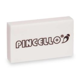 Goma de borrar gigante blanca Pincello 9x16x1.5 cm (36 Unidades) Goma de borrar gigante blanca Pincello 9x16x1.5 cm (36 Unidades)