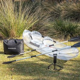 Kayak Hinchable Transparente con Accesorios Paros InnovaGoods 312 cm 2 plazas