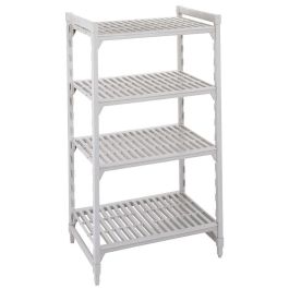 CAMBRO - MPU6918V4PKG - Estantería Premium con 4 estantes ventilados, fondo 60 cm, longitud 98 cm y 180 cm de altura - Blanco Moteado Precio: 527.49999973. SKU: B18D8QTCSL