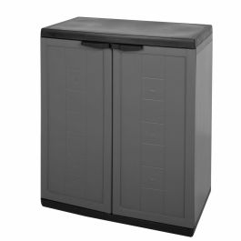 Armario Curver Gris oscuro Plástico 68 x 87 x 39 cm Armario Curver Gris oscuro Plástico 68 x 87 x 39 cm