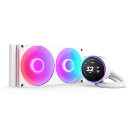 NZXT RL-KR28E-W2 Kraken Elite 280 RGB Refrigeración Líquida Todo en Uno Blanco Pantalla LCD 14cm 2 Ventiladores Precio: 229.79000011. SKU: B1JLBALMH8