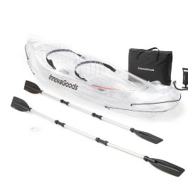 Kayak Hinchable Transparente con Accesorios Paros InnovaGoods 312 cm 2 plazas
