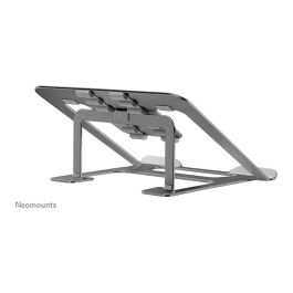 Neomounts NSLS085GREY Soporte para portátil, Gris, Aluminio, Plegable, Universal, para Pantallas de 10-17 Pulgadas, Carga Máxima 5kg
