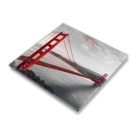 Beurer GS-215 Báscula Digital de Vidrio San Francisco, Pantalla LCD, 180 kg, Diseño Elegante Beurer GS-215 Báscula Digital de Vidrio San Francisco, Pantalla LCD, 180 kg, Diseño Elegante